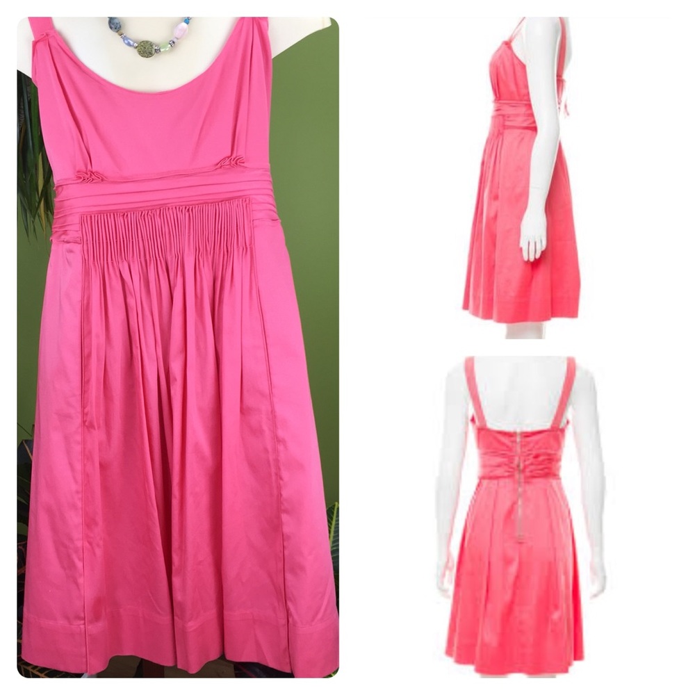 Elite Tahari coral dress